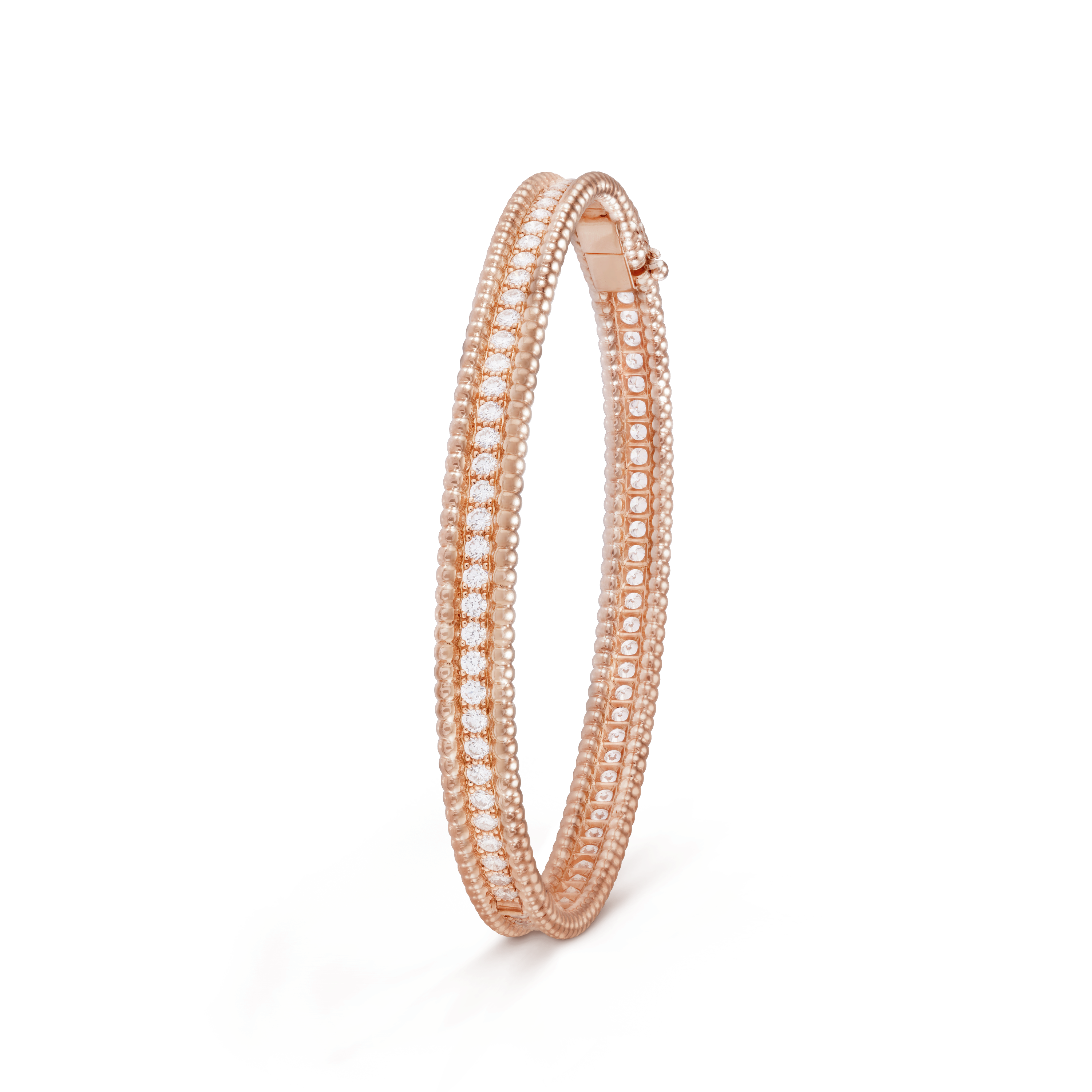 Roostick Perlée Diamonds One Row Bracelet