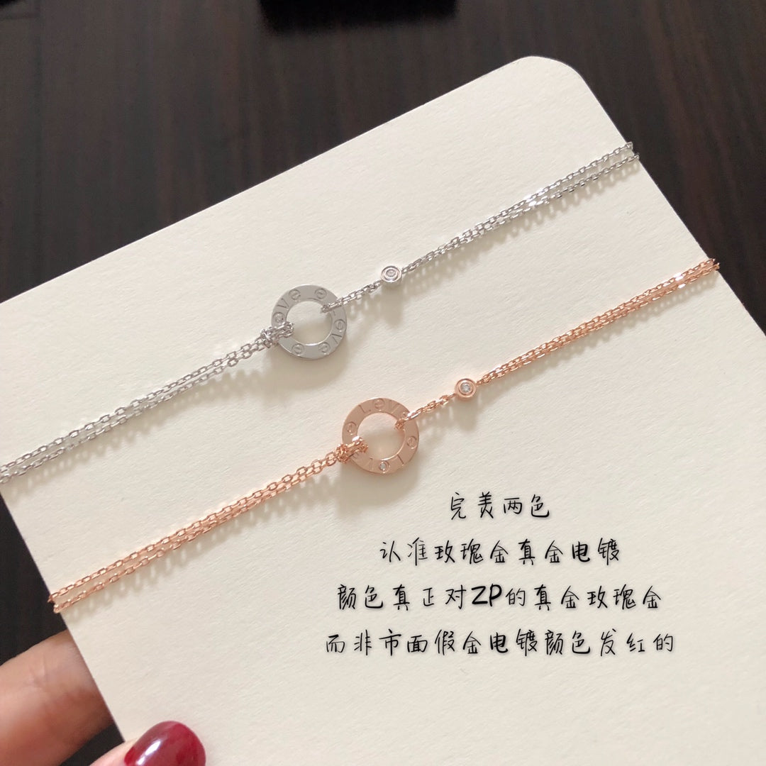 Roostick Two Love Diamond Necklace