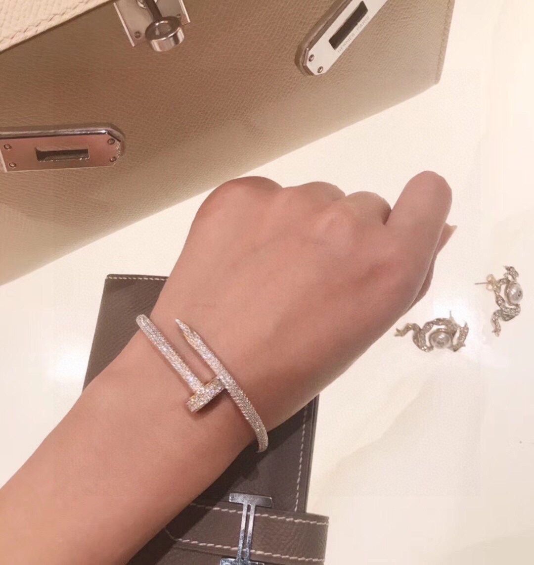 Roostick Juste Un Clou Diamonds Bracelet