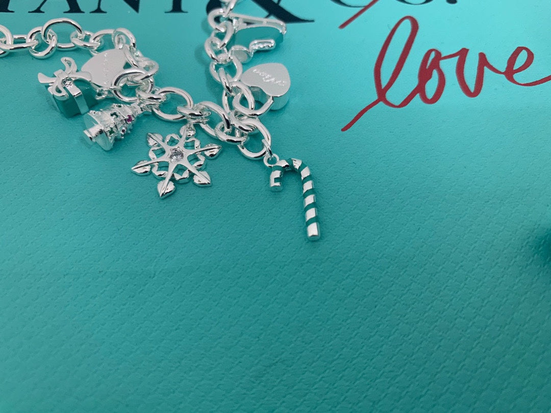 Roostick Christmas Tag Bracelet