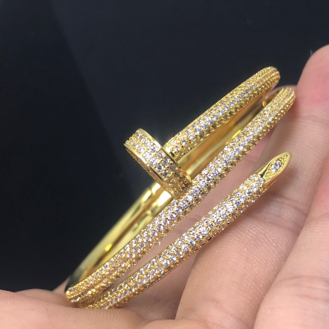 Juste Un Clou Full Diamonds Bangle Bracelet