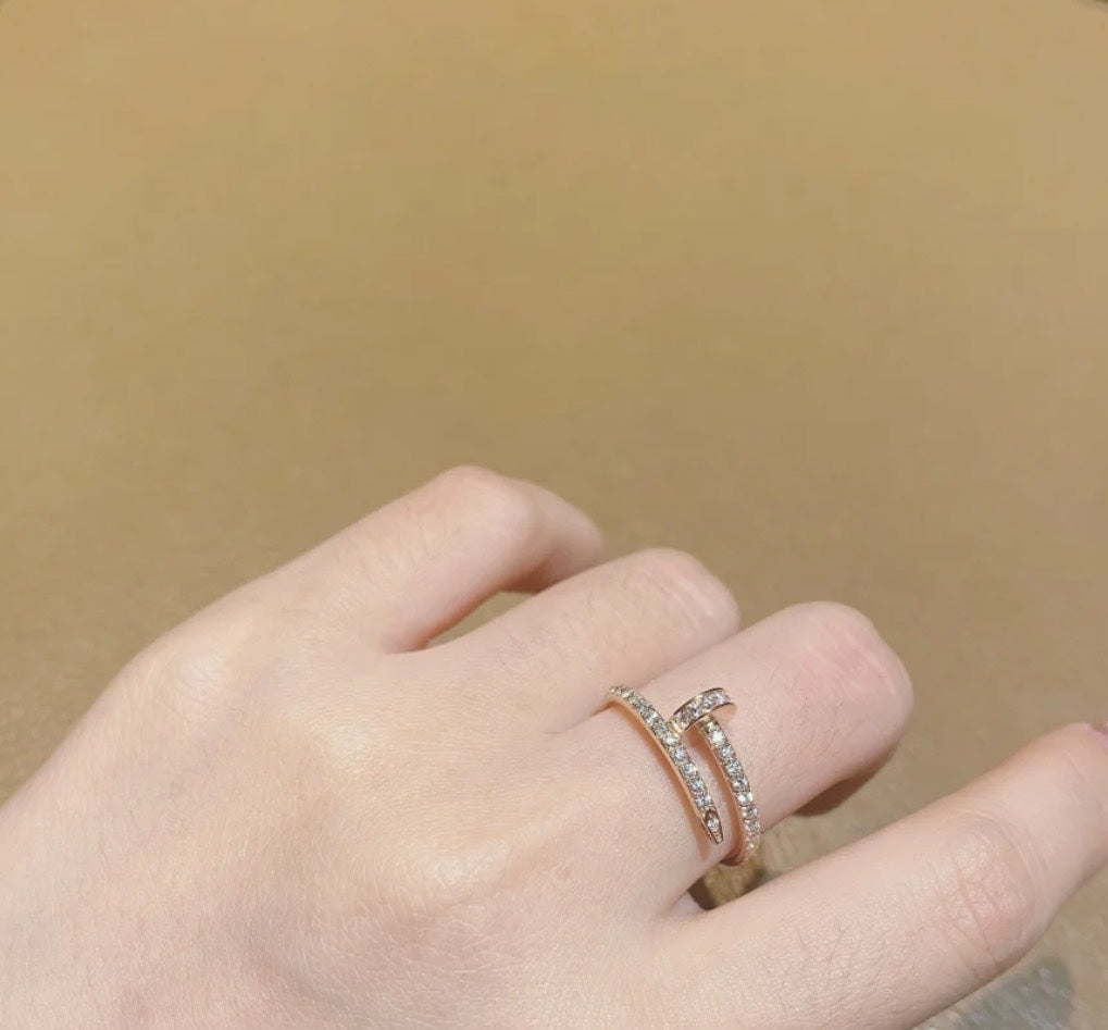 Roostick Juste Un Clou Full Diamond Ring