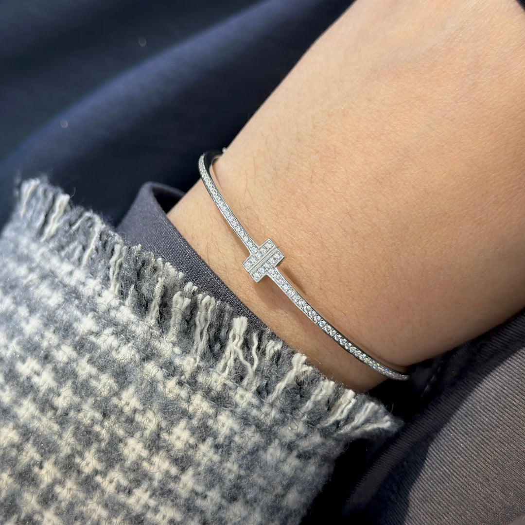 Roostick T Diamonds Bracelet