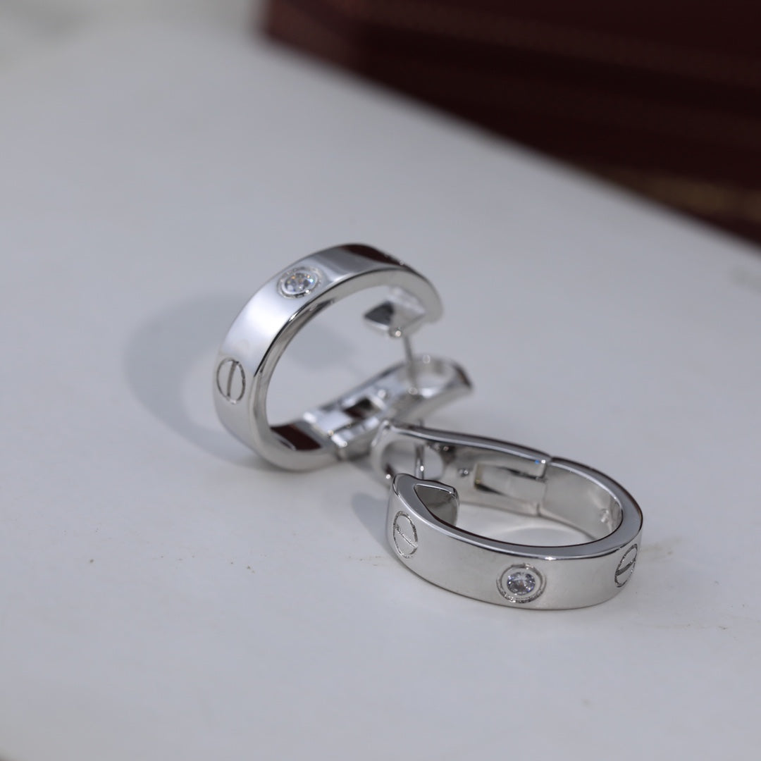 Roostick Love Two Diamonds Earrings