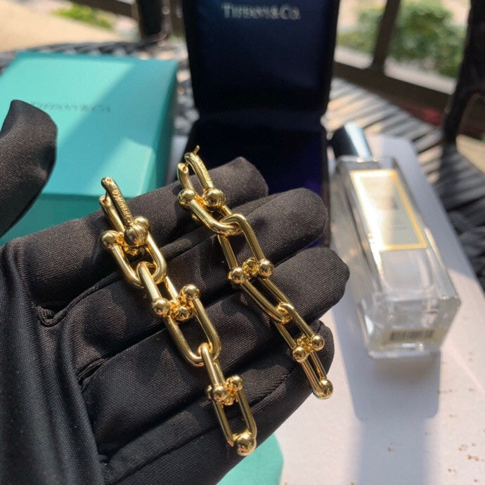 Roostick HardWear Graduated Link Earrings