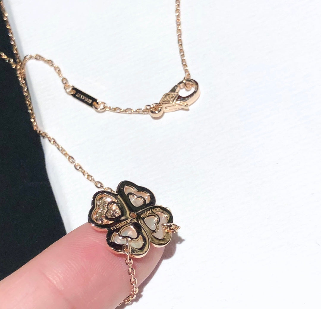 Roostick Cosmos Clip Pendant Necklace