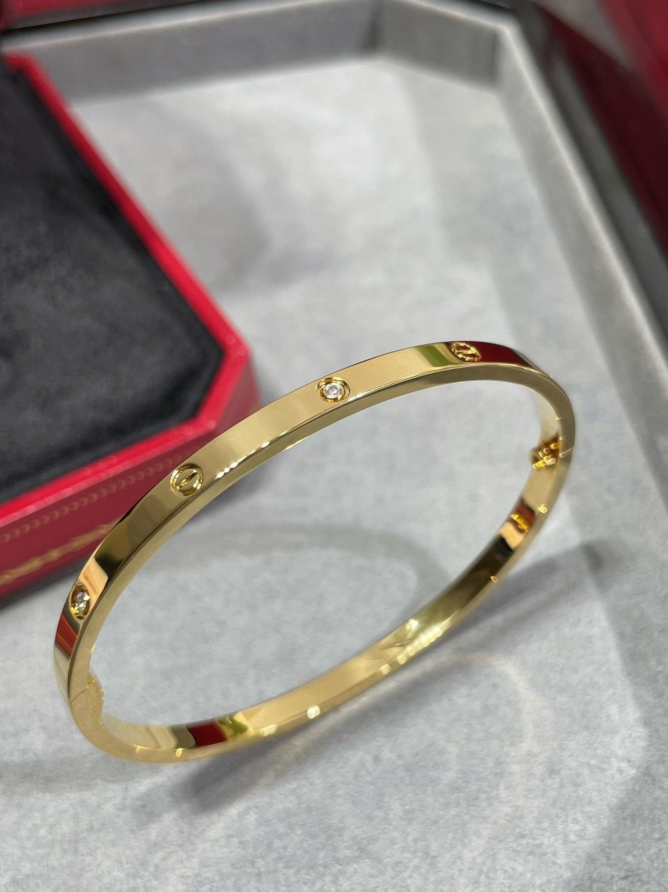 Roostick Love Six Diamonds Small Bracelet