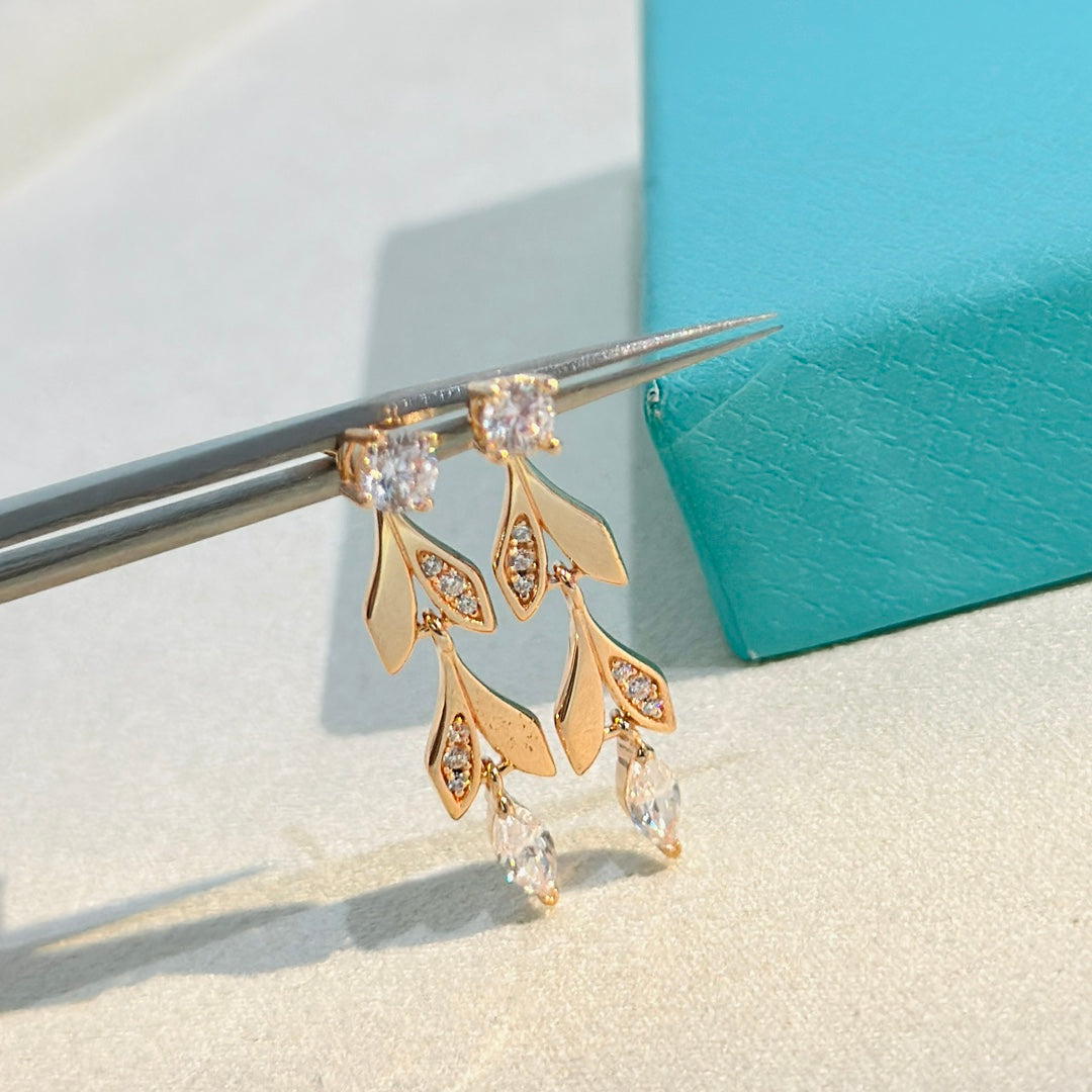 Roostick Vine Convertible Drop Earrings