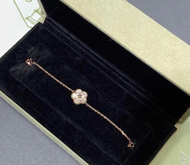 Roostick Lucky Spring Plum Blossom Bracelet