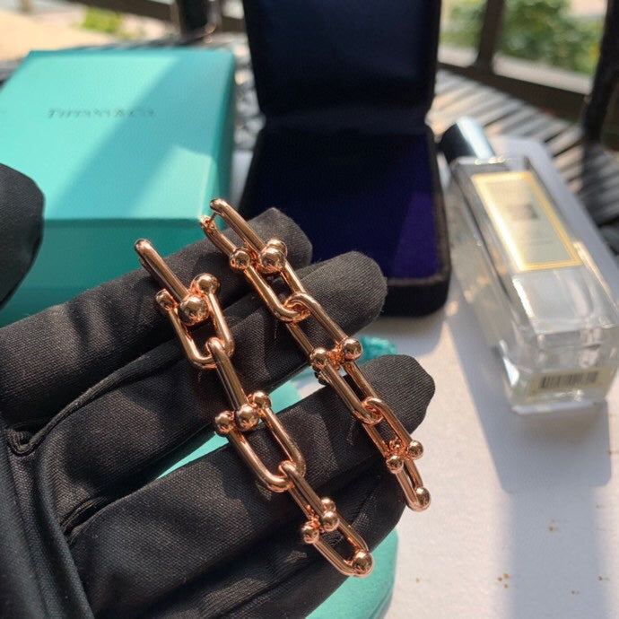Roostick HardWear Graduated Link Earrings