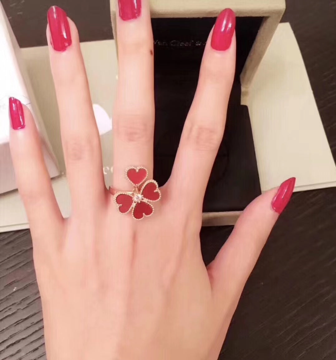 Roostick Sweet Alhambra Effeuillage Ring