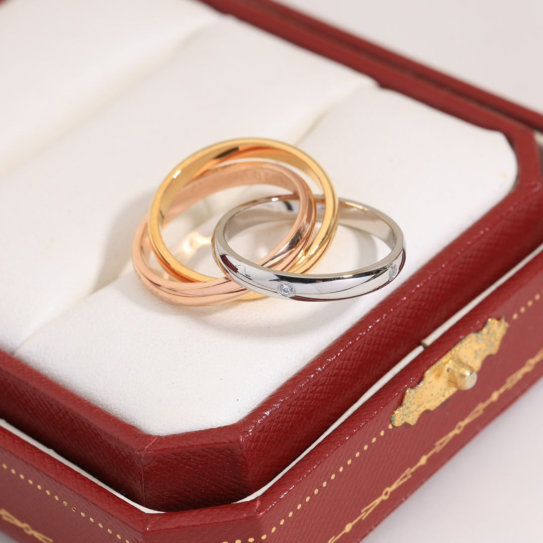 Roostick Trinity Classic Five Diamonds Ring