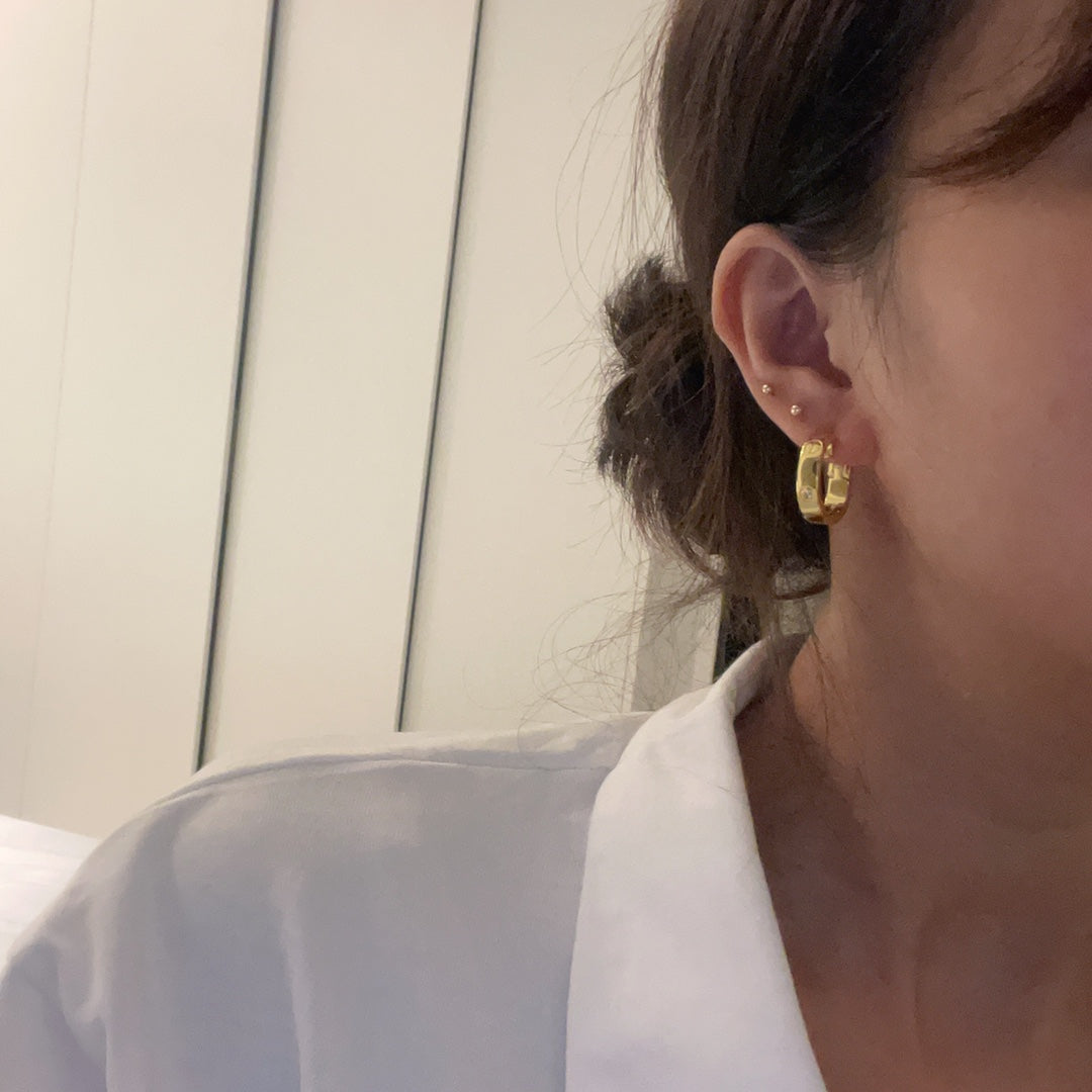 Roostick Love Two Diamonds Earrings