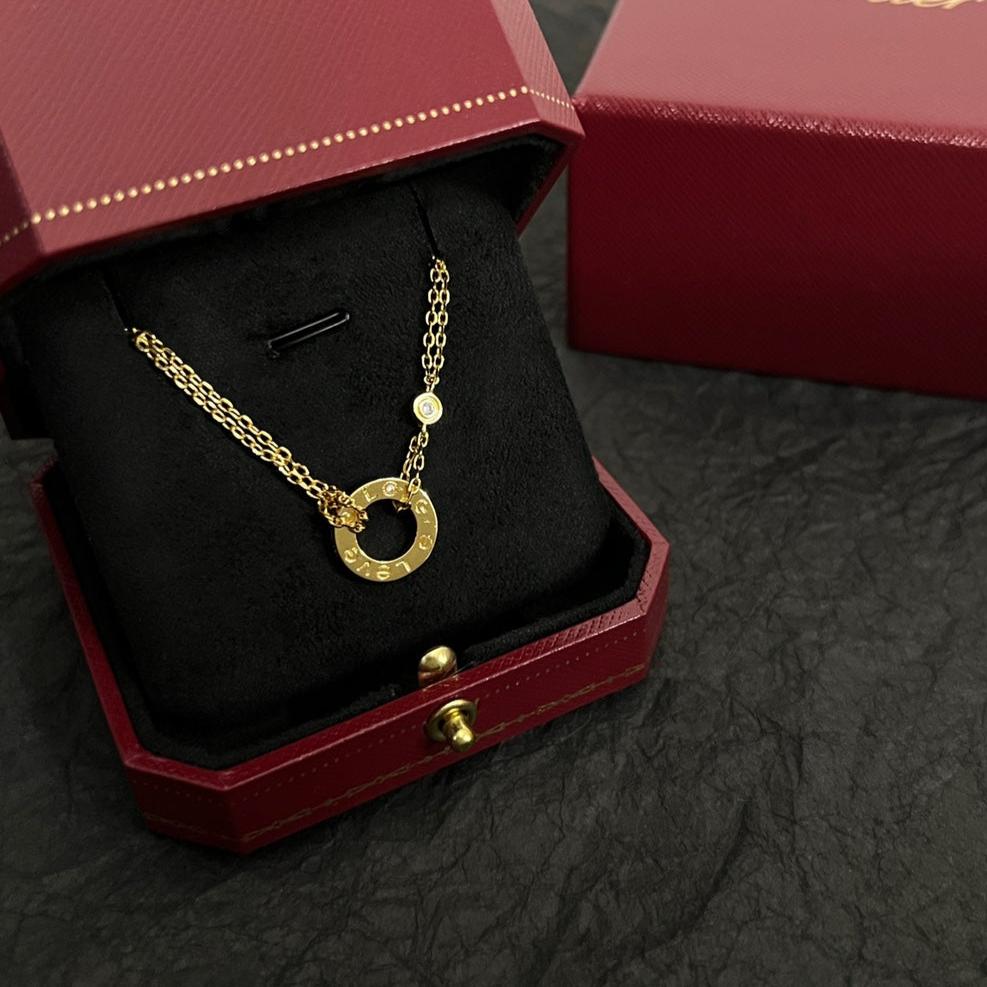 Roostick Love Two Diamond Necklace
