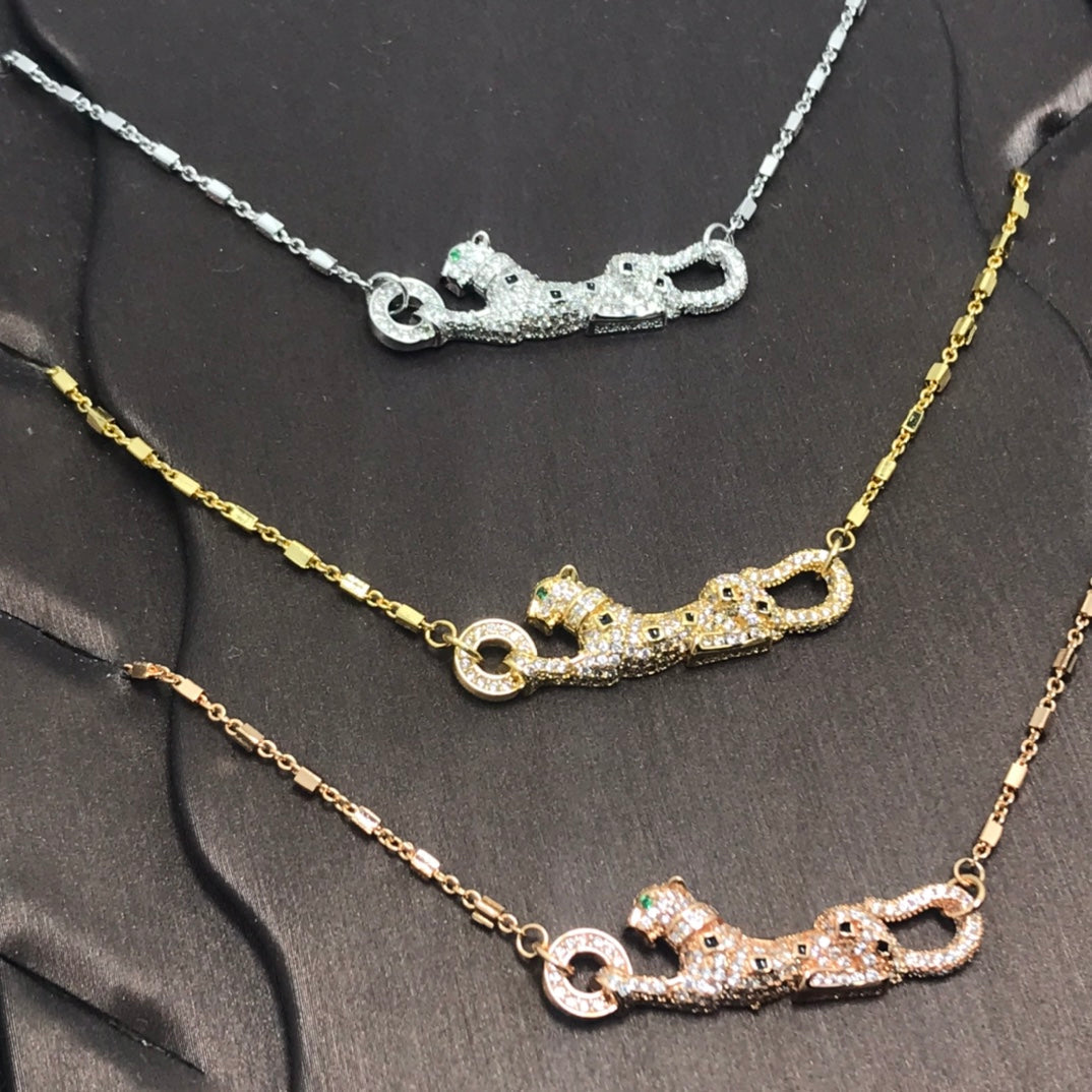 Roostick Panthère De Diamond Necklace