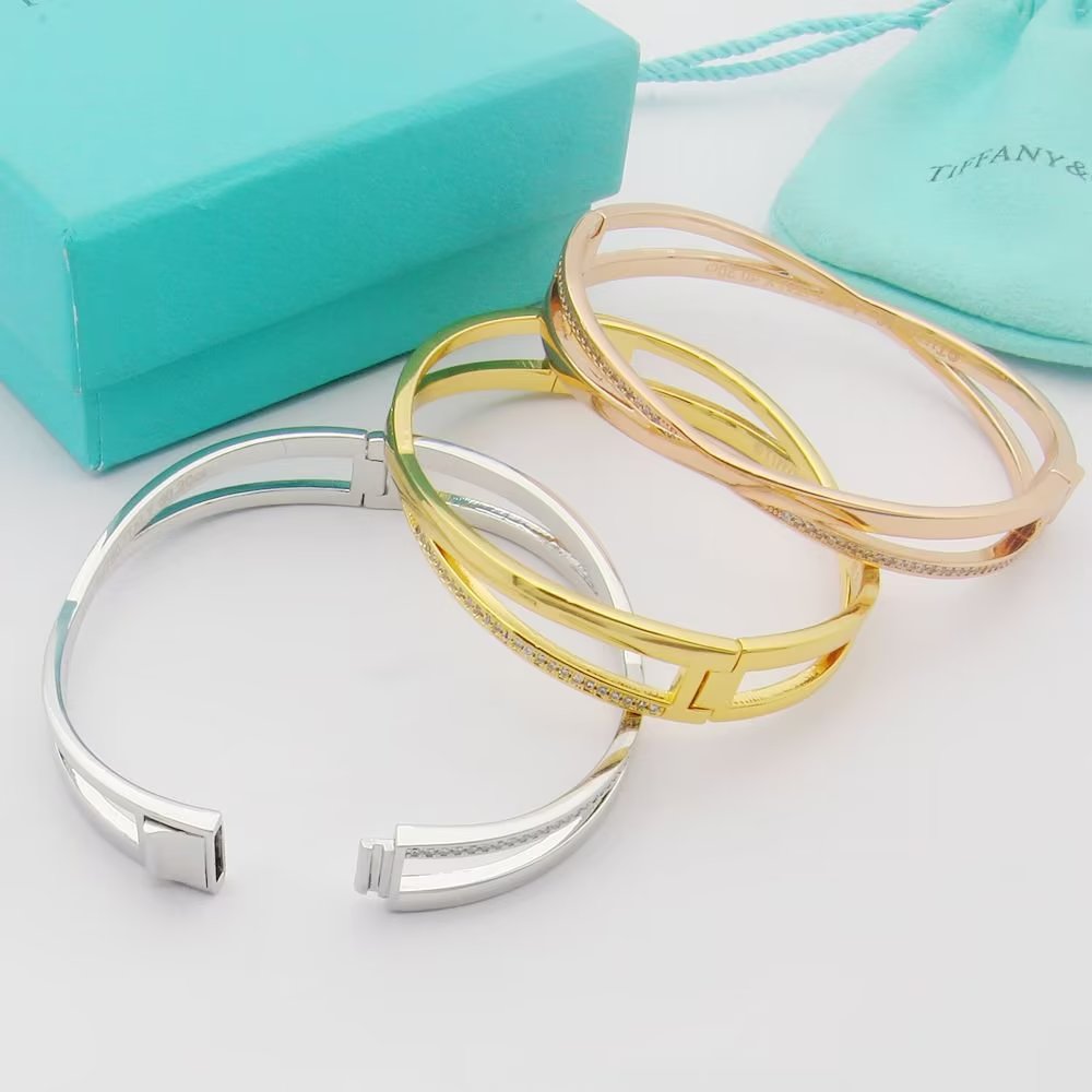 Roostick Atlas X Narrow Hinged Bangle Bracelet