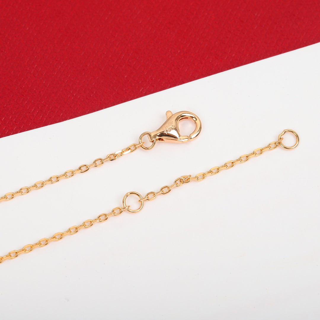 Roostick Trinity Plain Circle Necklace