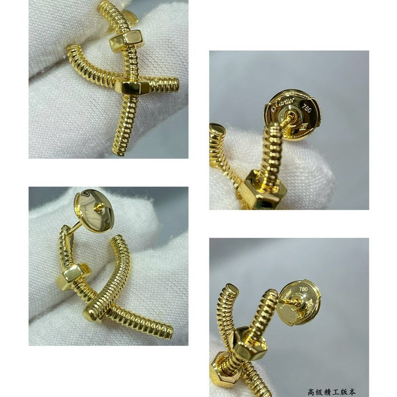 Roostick Écrou De Earrings