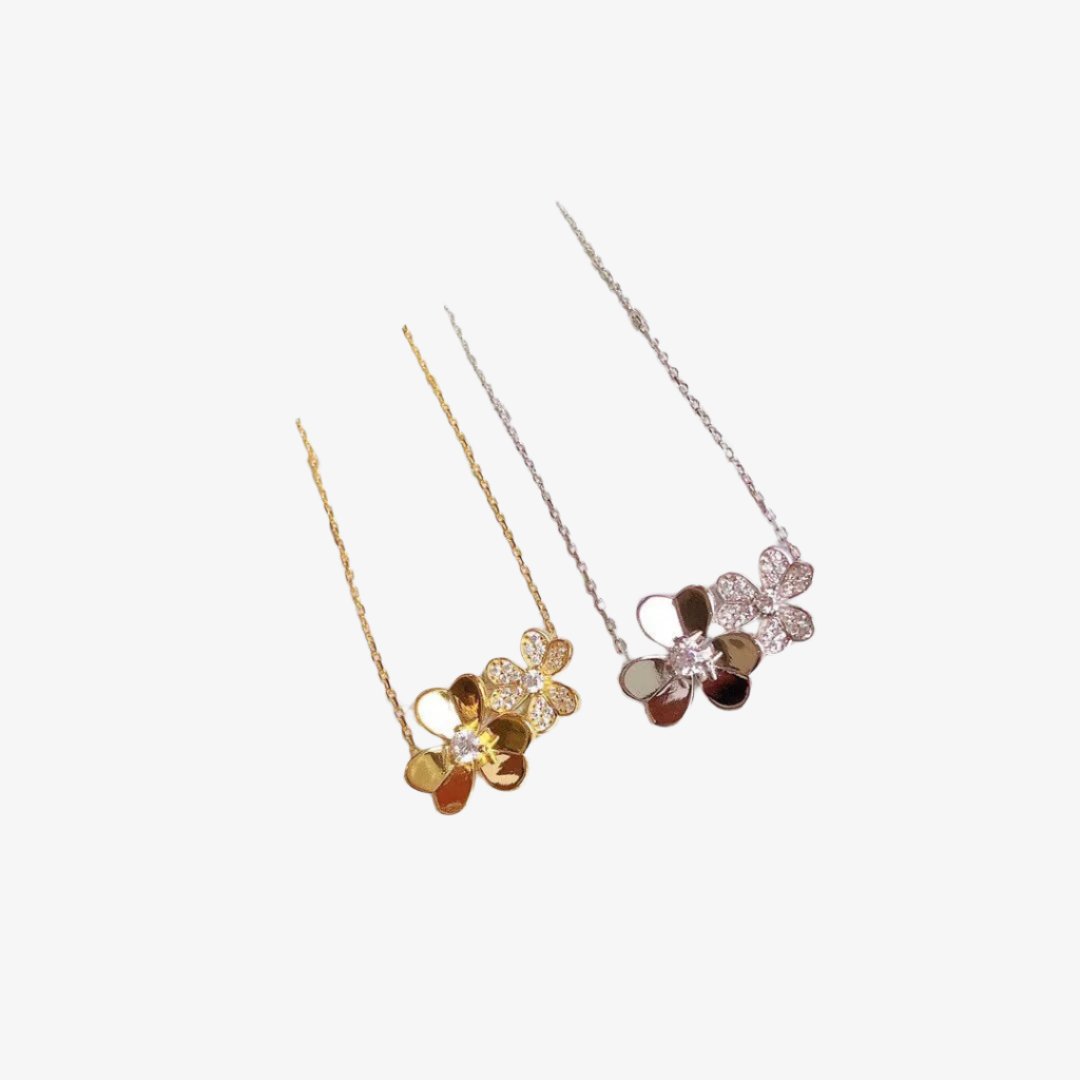 Roostick Frivole Clover Clover Necklace