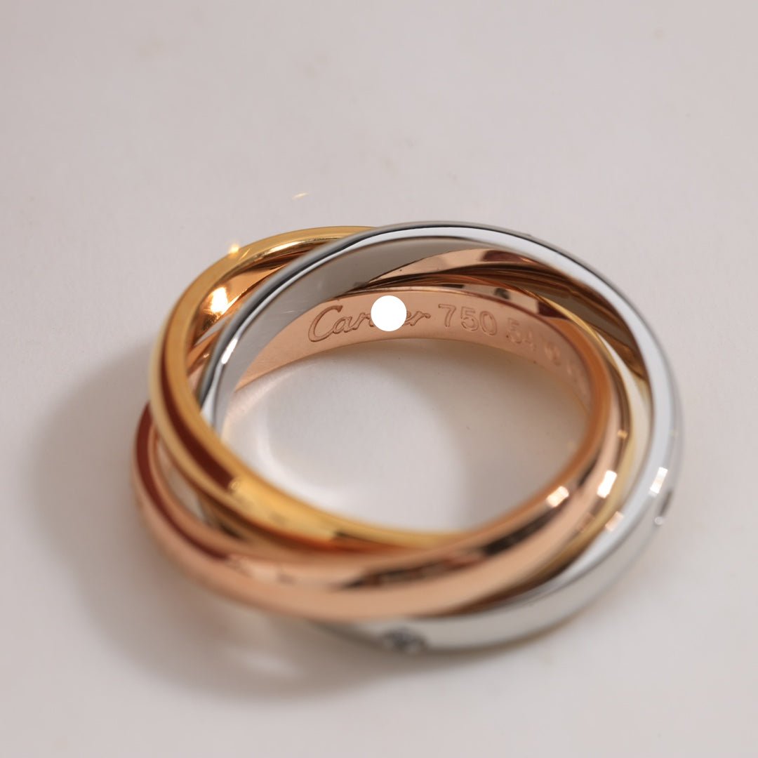 Roostick Trinity Classic Five Diamonds Ring