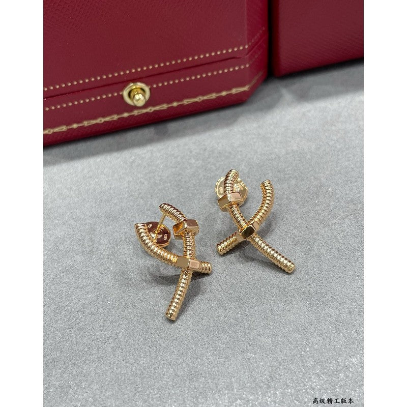 Roostick Écrou De Earrings