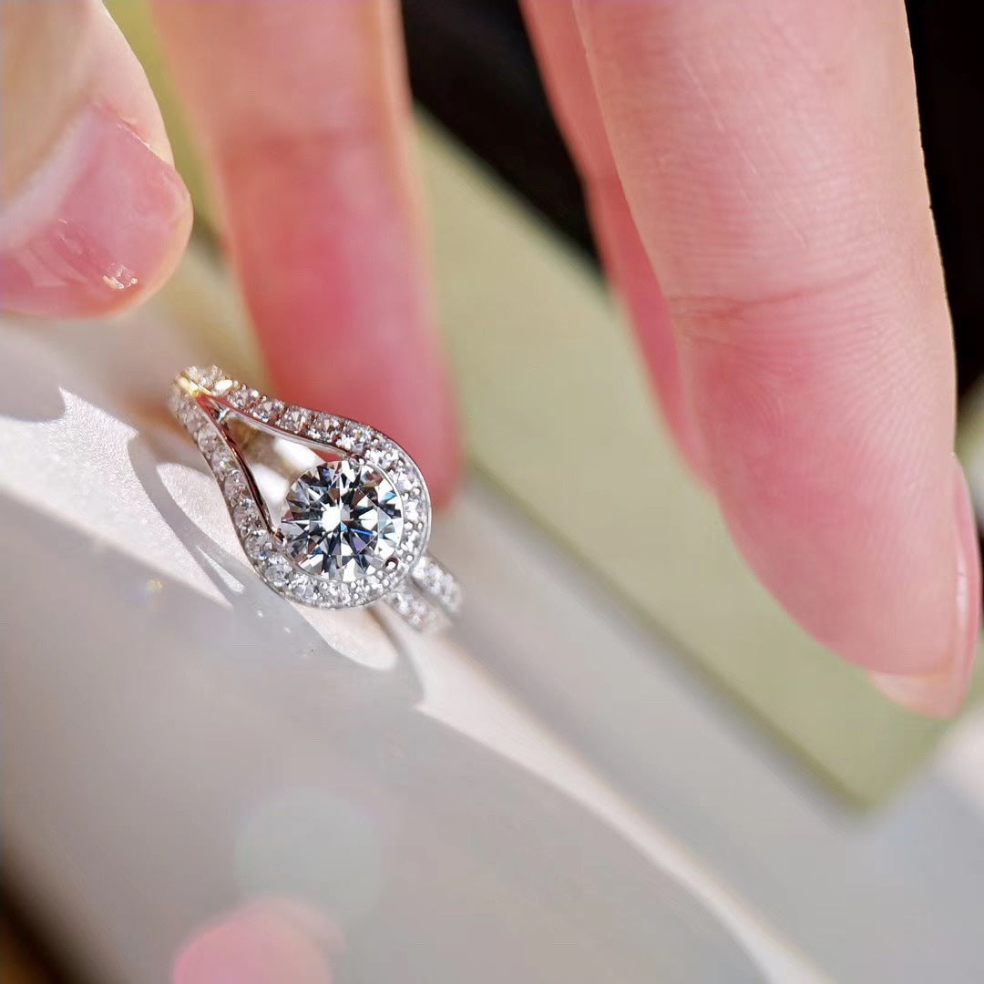 Roostick Couture Solitaire Ring
