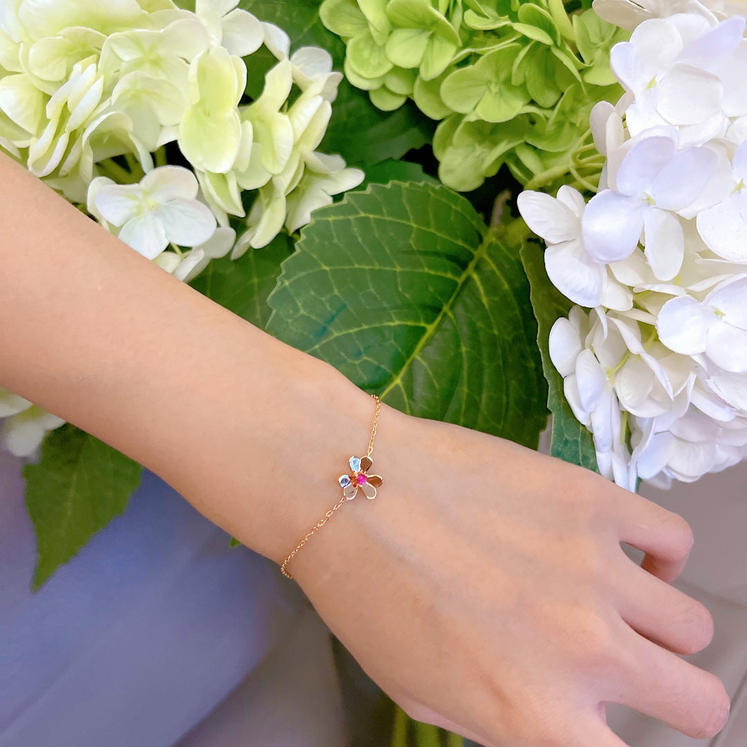 Roostick Frivole Ruby Bracelet