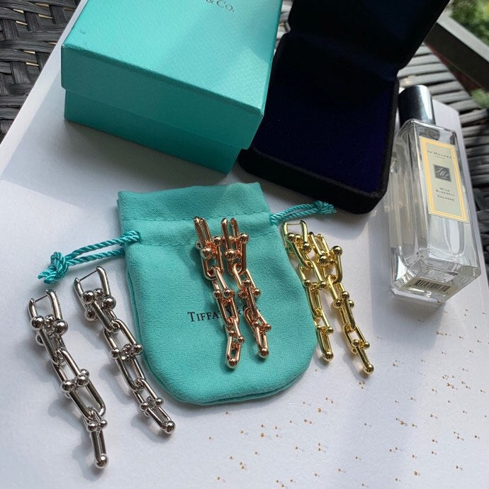 Roostick HardWear Graduated Link Earrings