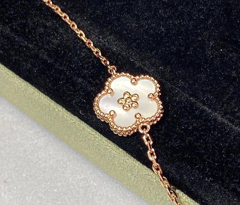 Roostick Lucky Spring Plum Blossom Bracelet