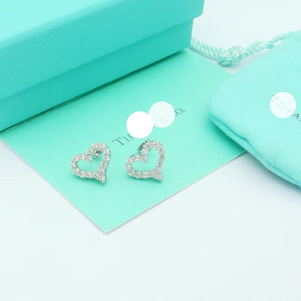Roostick Heart Diamonds Earrings