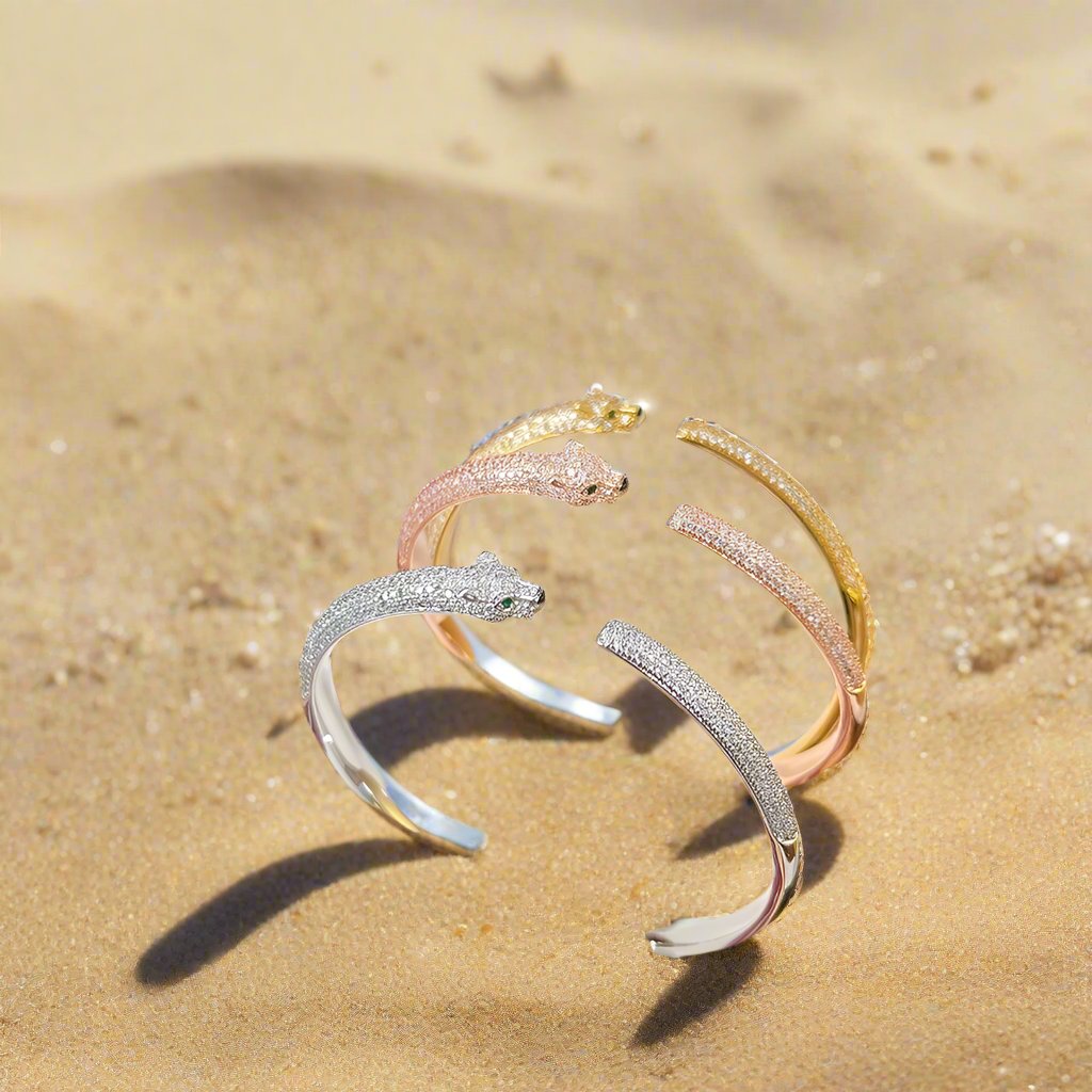 Roostick 18K Panthère De Diamonds Bracelet