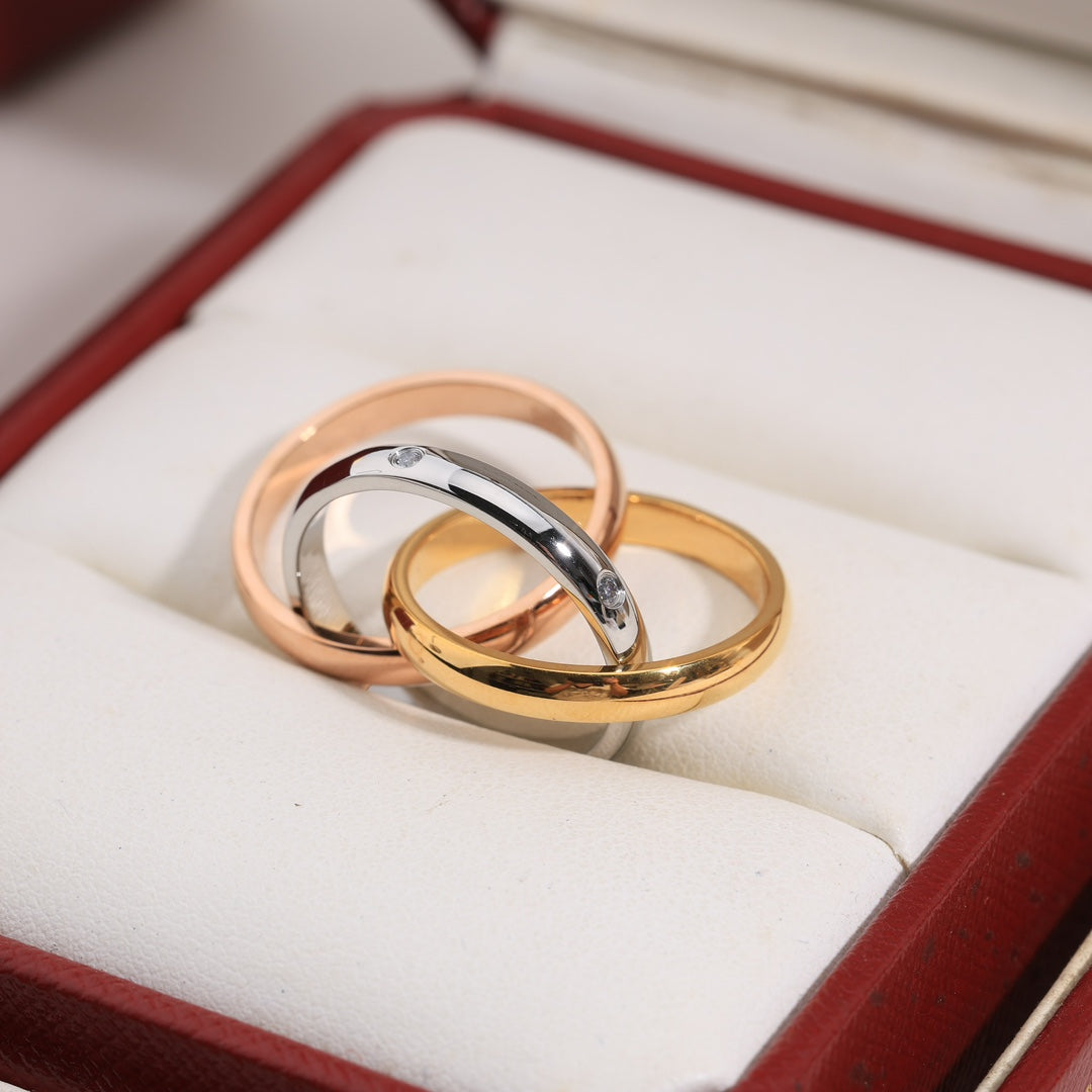 Roostick Trinity Classic Five Diamonds Ring