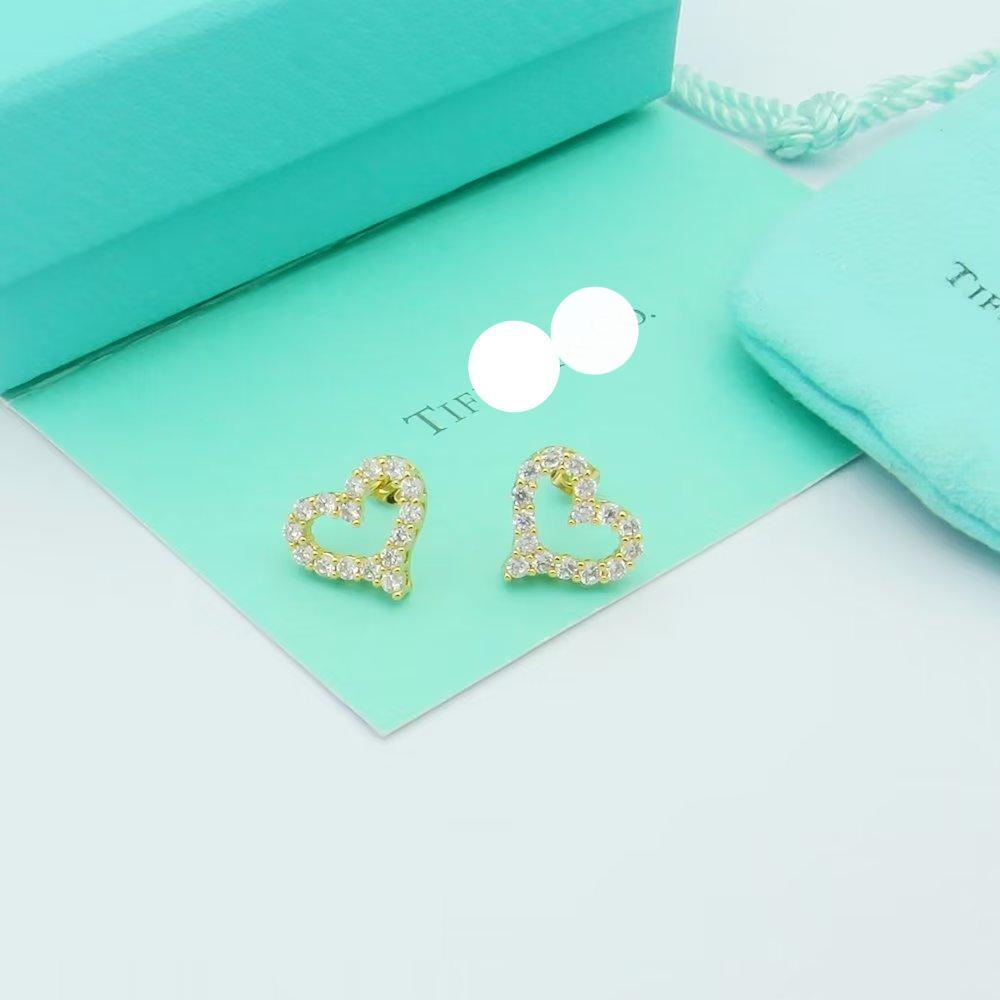 Roostick Heart Diamonds Earrings