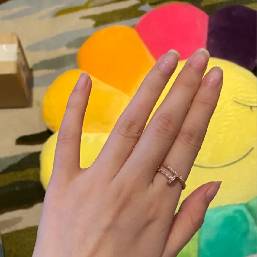 Roostick Juste Un Clou Full Diamond Ring
