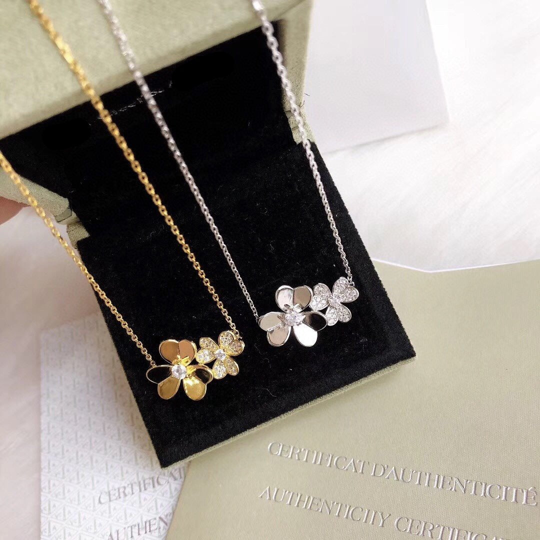 Roostick Frivole Clover Clover Necklace