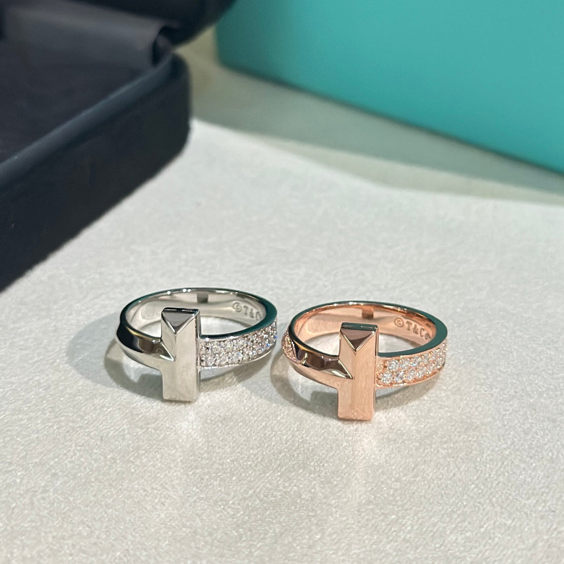 Roostick T T1 Diamonds Ring