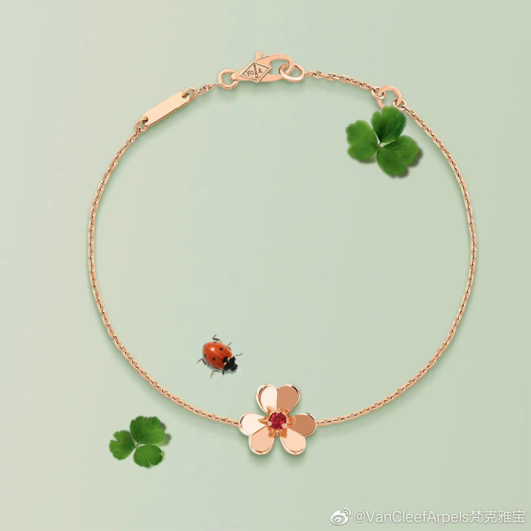 Roostick Frivole Ruby Bracelet