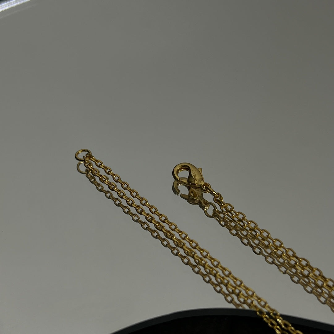 18K Love 2 Diamonds Necklace