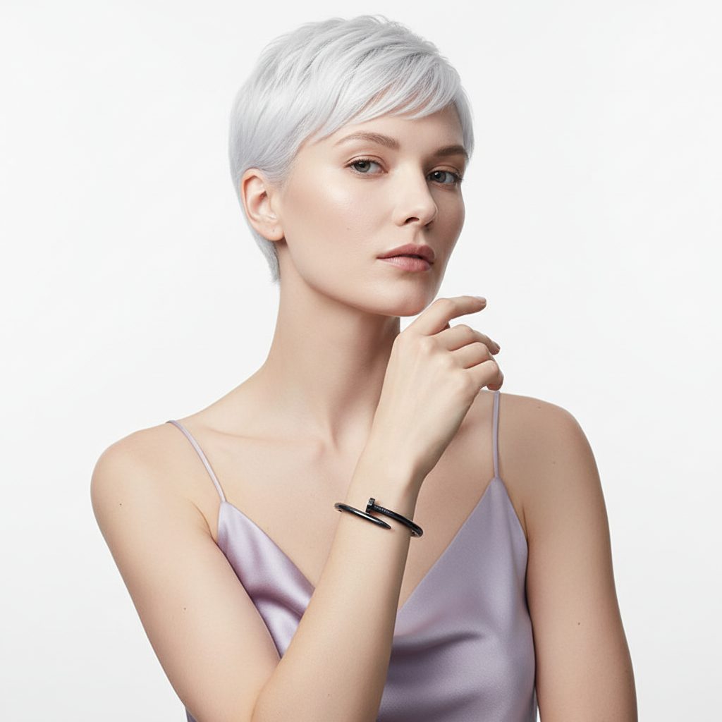 Juste Un Clou Black Bracelet