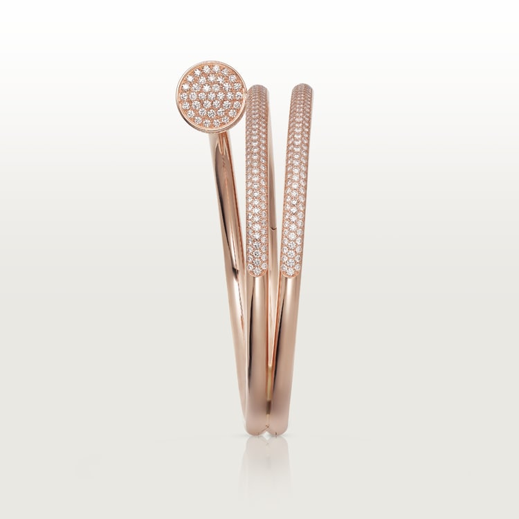 Juste Un Clou Full Diamonds Bangle Bracelet