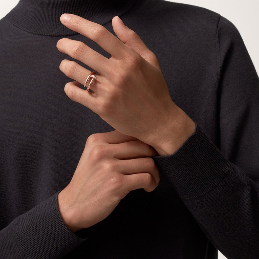 Juste Un Clou Pavé Diamonds Ring