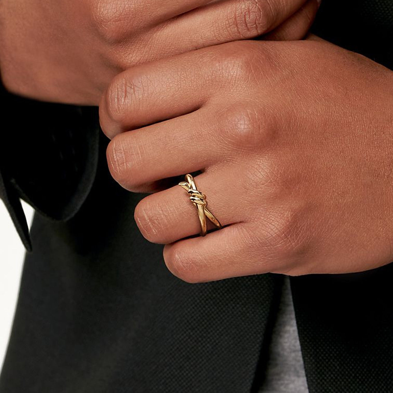 Knot Double Row Ring