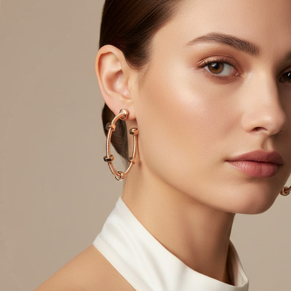 Large Écrou De Earrings