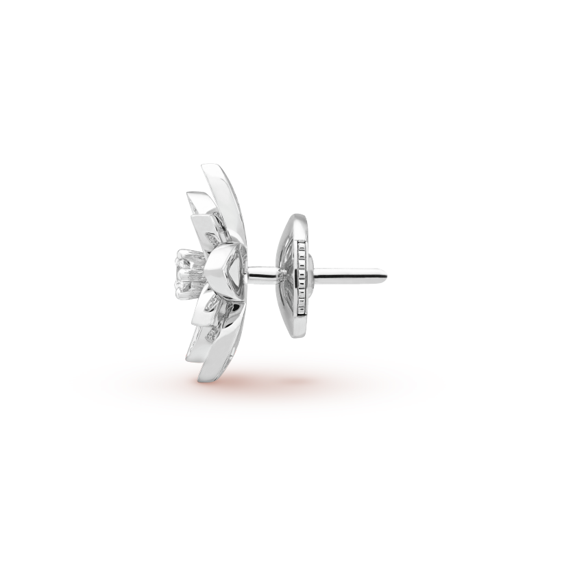 Lotus Openwork Earrings