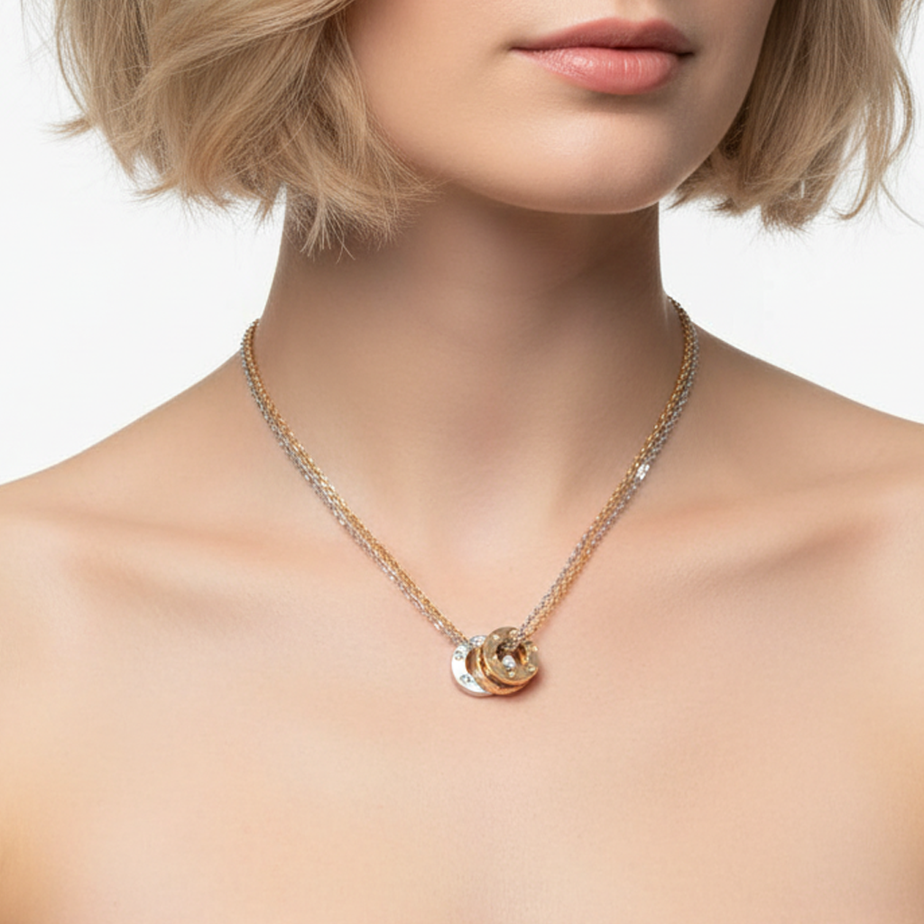 Love 6 Diamonds Necklace