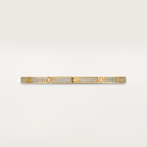 Love Diamond Paved Bracelet