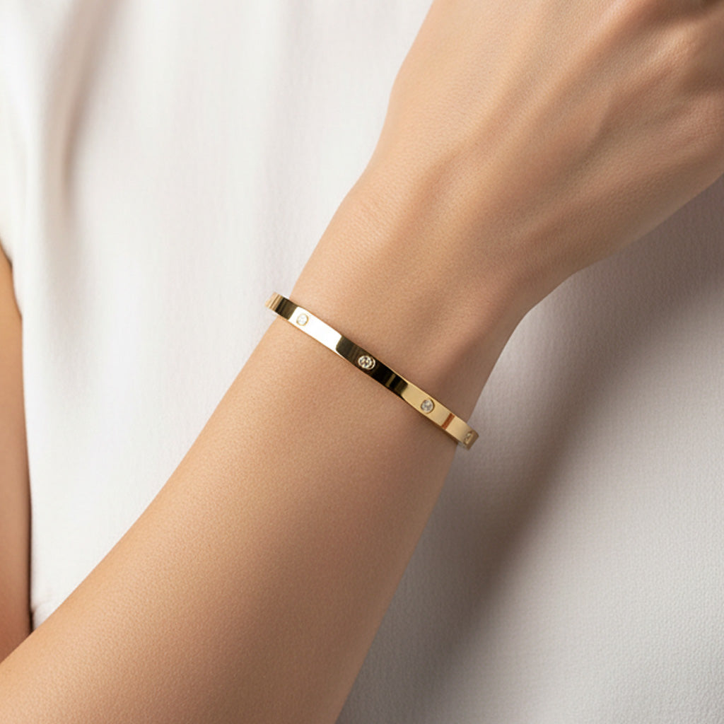 Roostick Love Ten Diamonds Small Bracelet