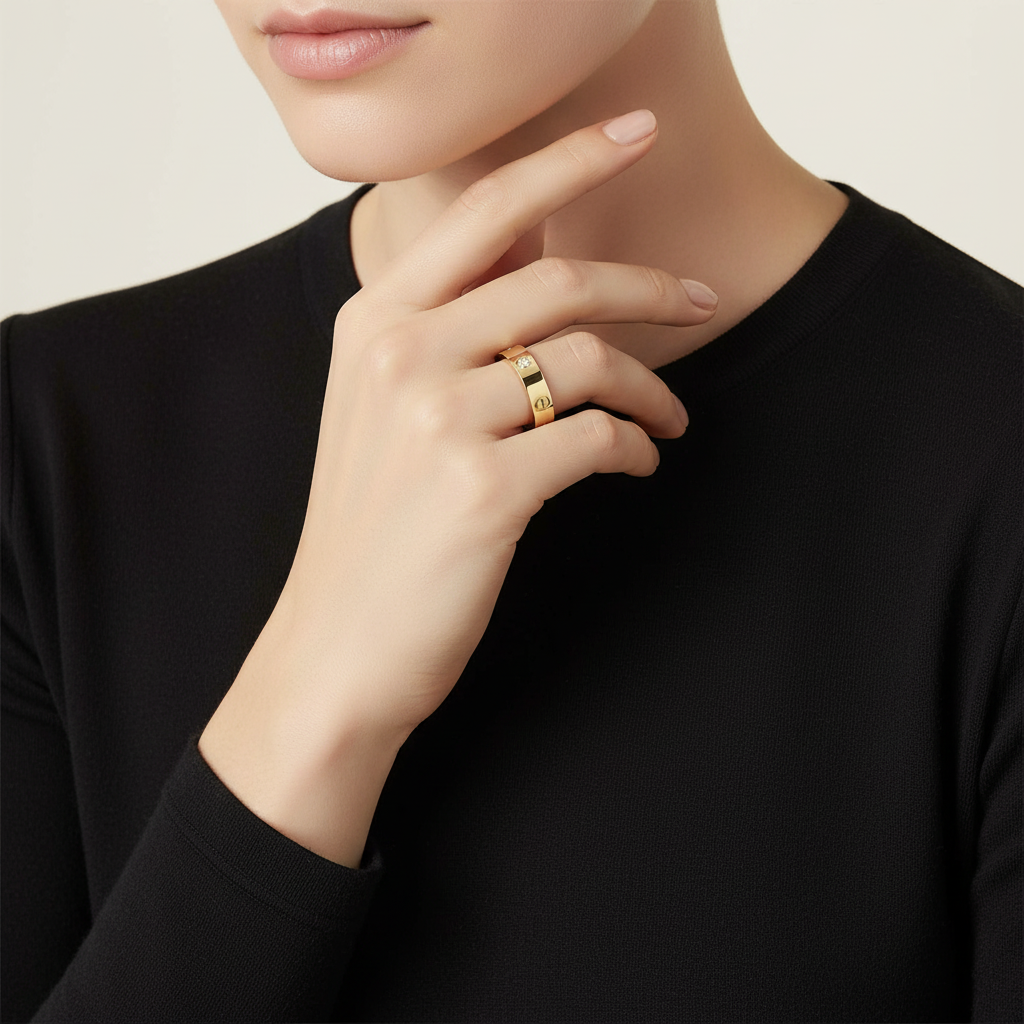 Love Wedding One Diamond Ring