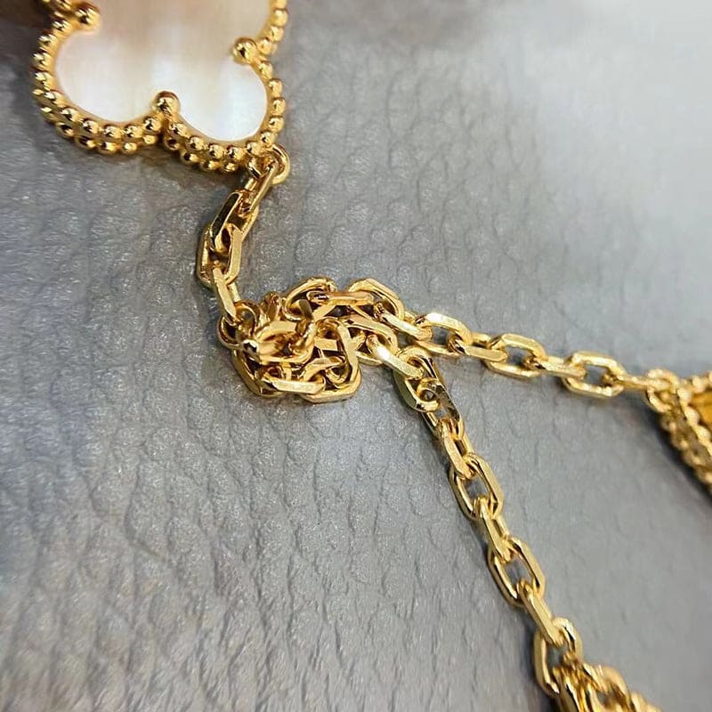 Lucky Alhambra Four Motifs Clover Bracelet