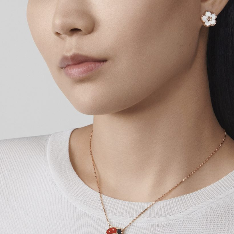 Lucky Spring Plum Blossom Earrings